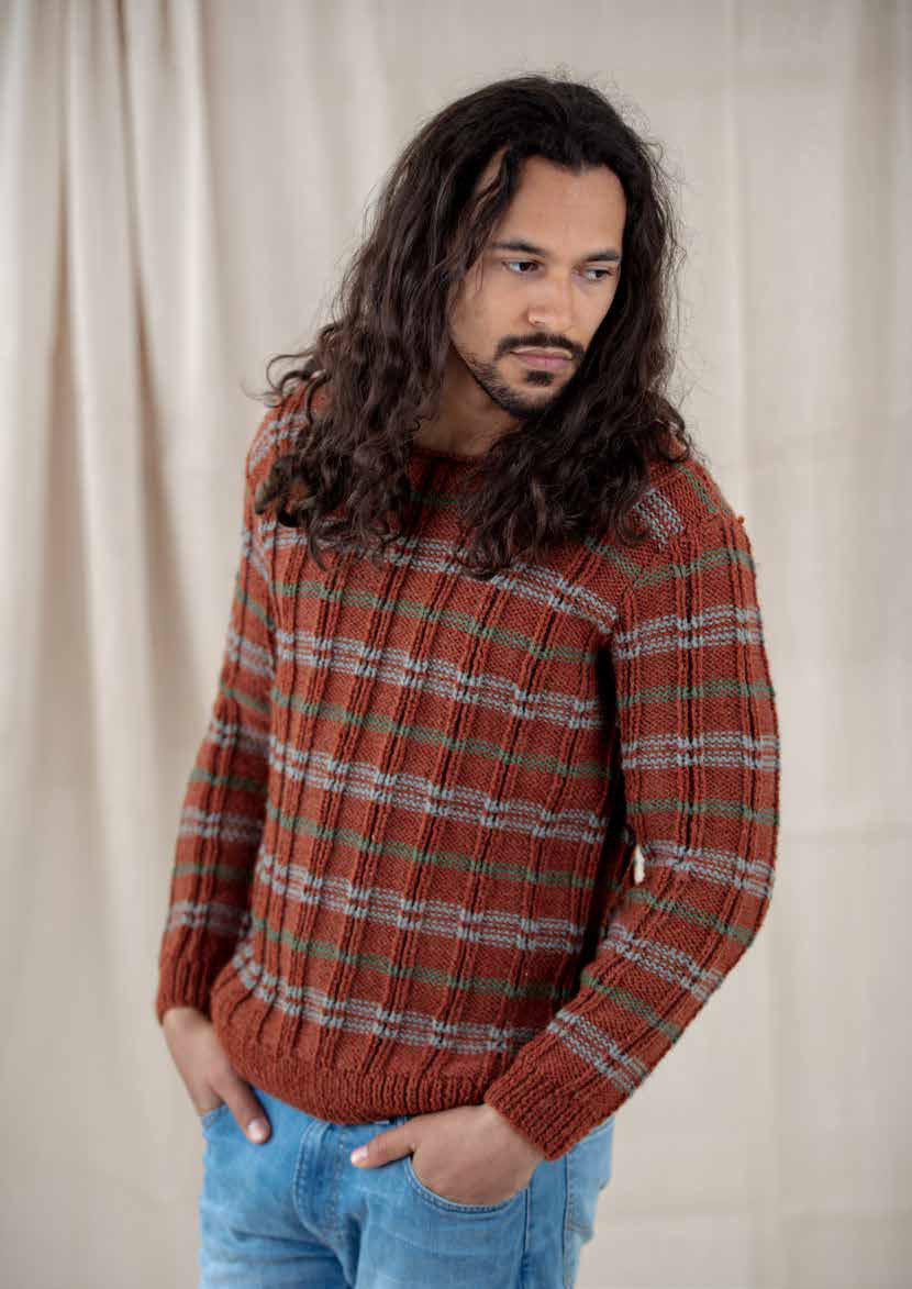 Wendy with Wool Aran Unisex Sweater Pattern 6154