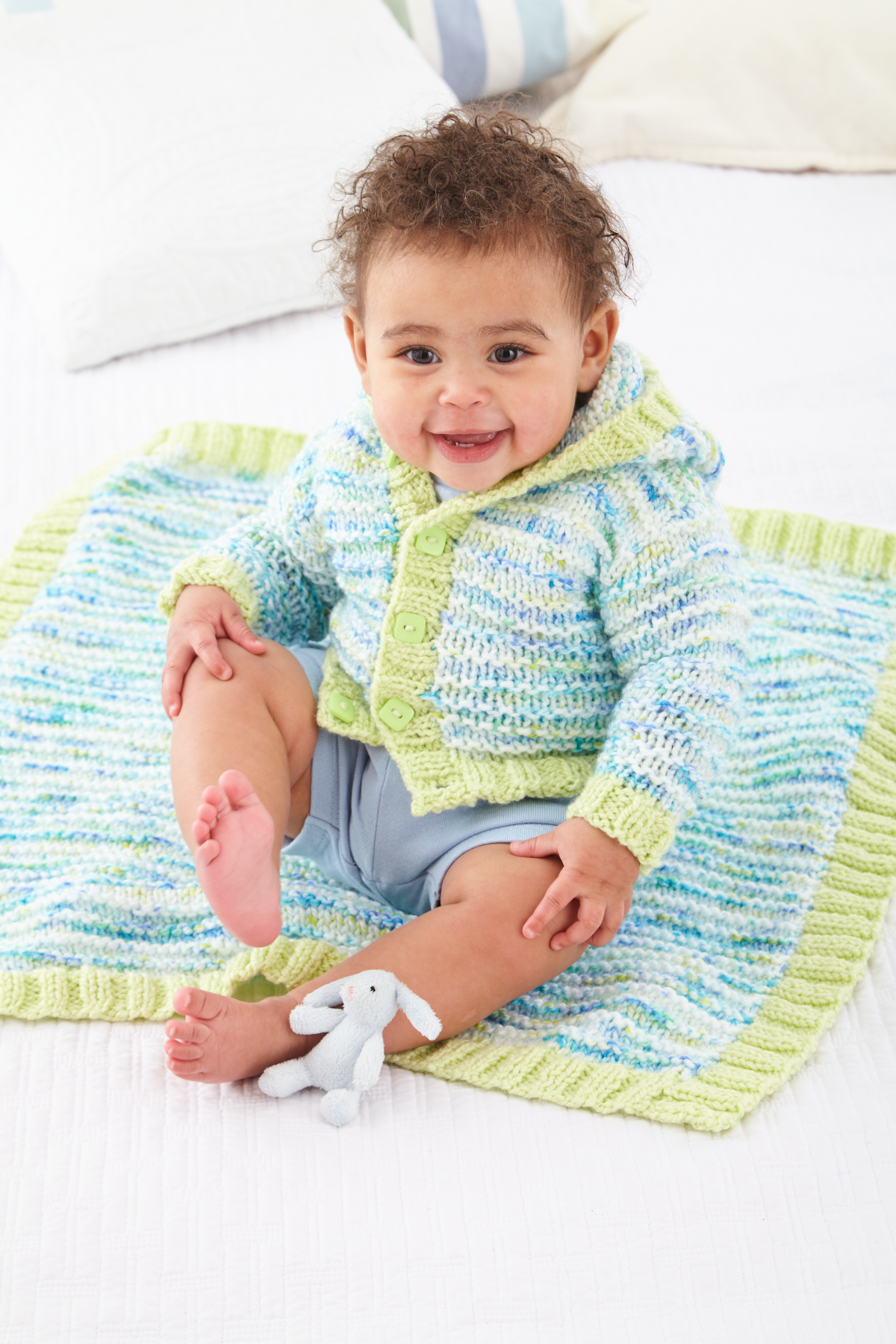 King Cole Bumble & Big Value Baby Chunky Jackets & Blankets Pattern 6179