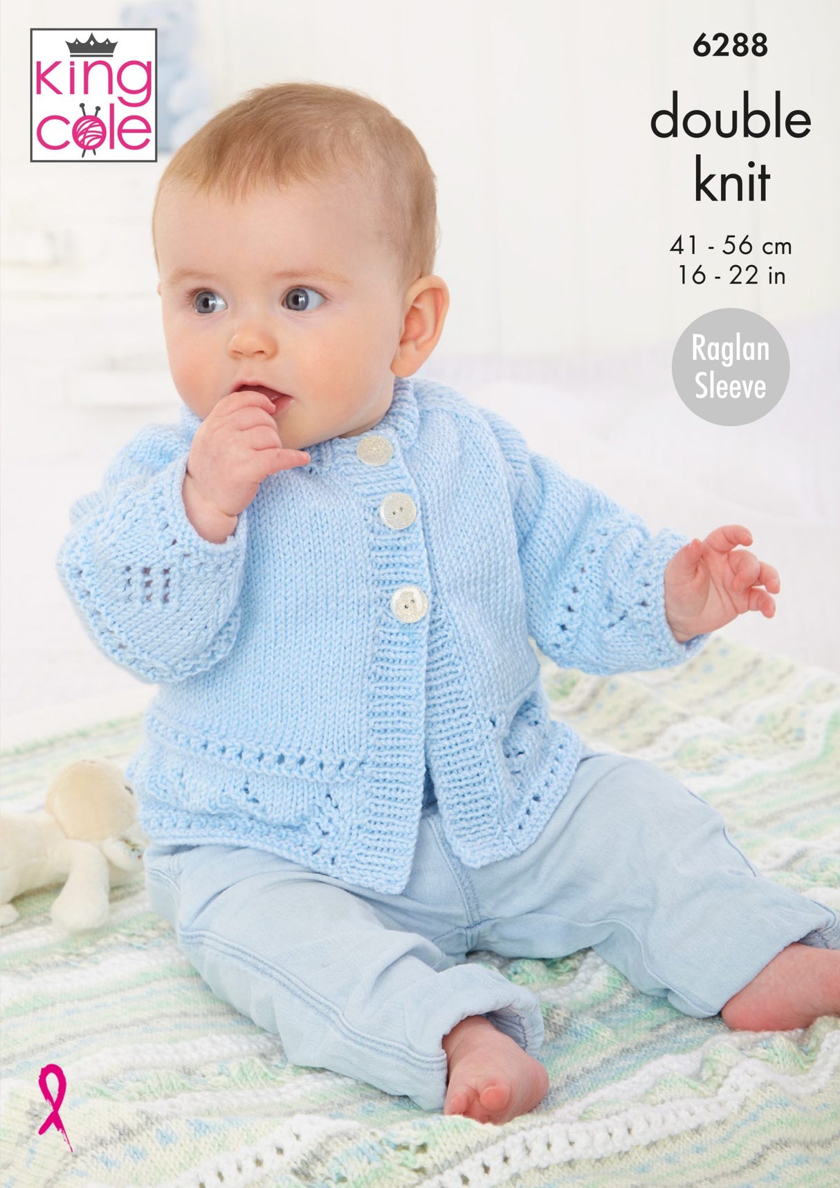 King Cole Cherished DK Jacket, Cardigan and Blanket Pattern 6288