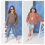 King Cole Jamboree DK Sweater and Cardigan Pattern 6349
