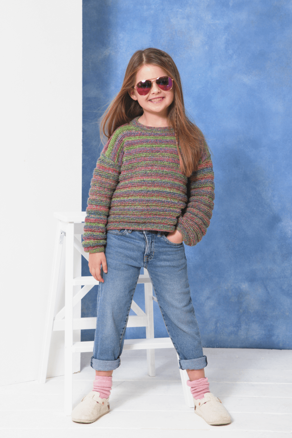 King Cole Jamboree DK Sweater and Cardigan Pattern 6349