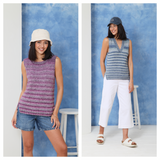 King Cole Jamboree DK Round Neck and V Neck Tops Pattern 6350