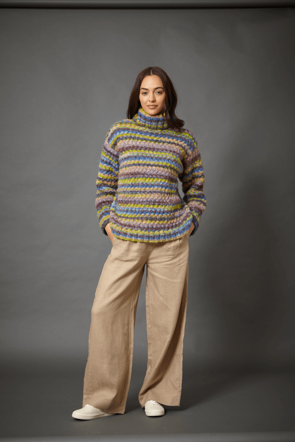 King Cole Flair Chunky Sweater & Tank Top Pattern 6385