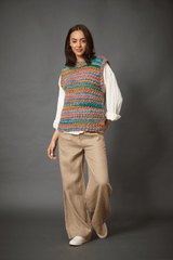 King Cole Flair Chunky Sweater & Tank Top Pattern 6385