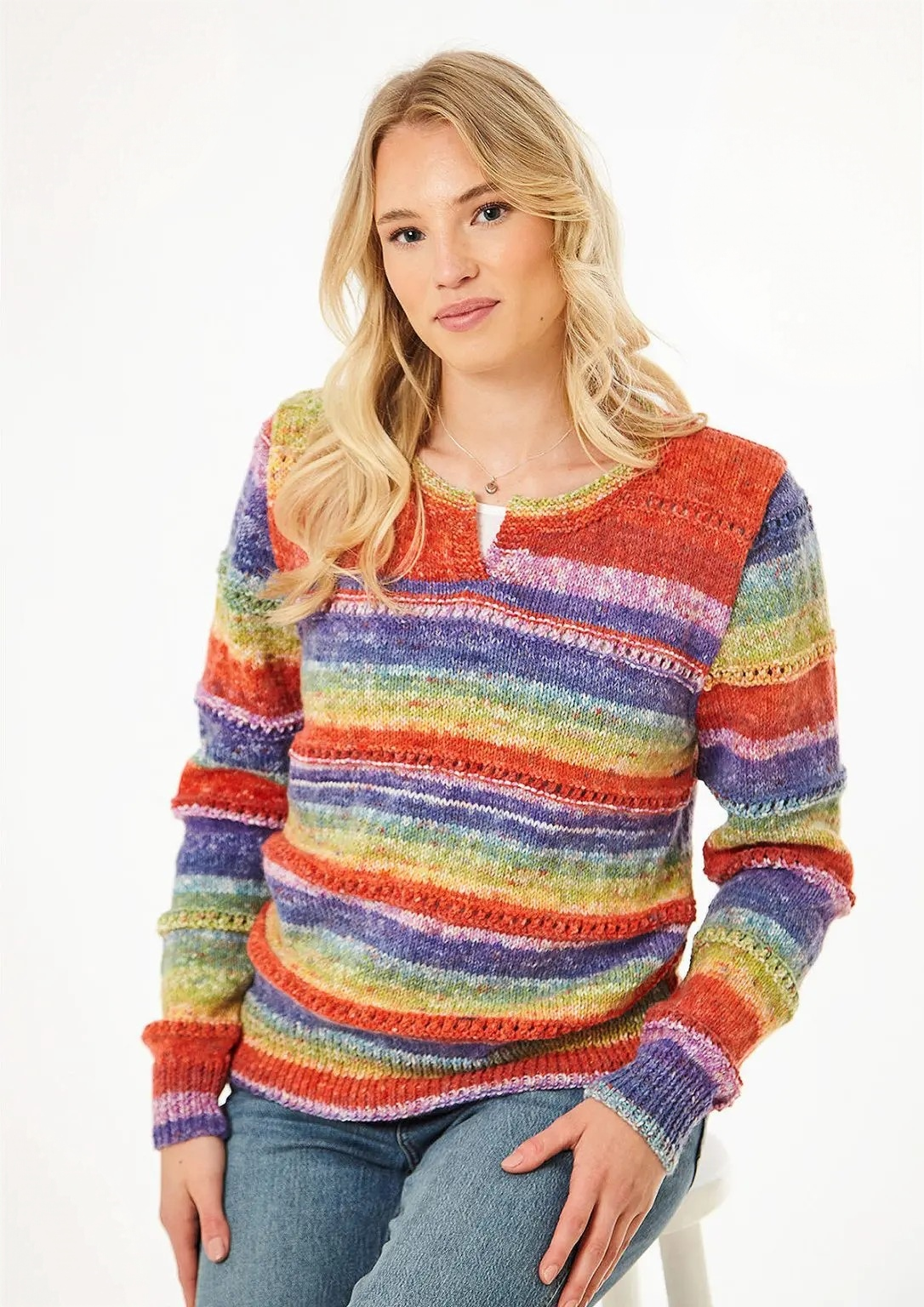 King Cole Bramble DK Sweater and Slipover Pattern 6403