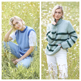 King Cole Dalesway Chunky Sweater and Tank Top Pattern 6408