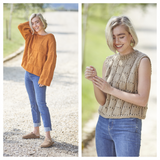 King Cole Dalesway Chunky Sweater and Tank Top Pattern 6409