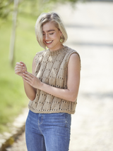 King Cole Dalesway Chunky Sweater and Tank Top Pattern 6409