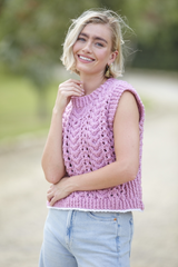 King Cole Dalesway Chunky Cardigan, Waistcoat and Tank Top Pattern 6412