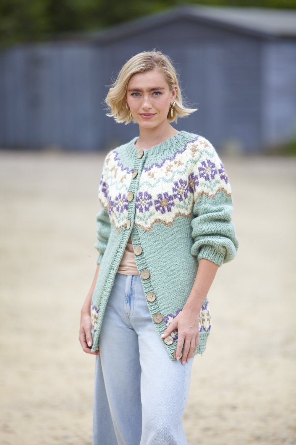 King Cole Dalesway Chunky Sweater and Cardigan Pattern 6413