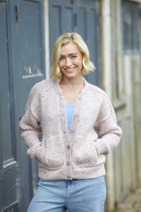 King Cole Hopmespun Aran Ladies’ Cardigans Pattern 6420