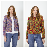 King Cole Jitterbug DK Sweater and Cardigan Pattern 6425