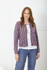 King Cole Jitterbug DK Sweater and Cardigan Pattern 6425