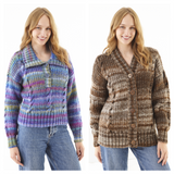 King Cole Cottagespun Chunky Sweater and Cardigan Pattern 6429