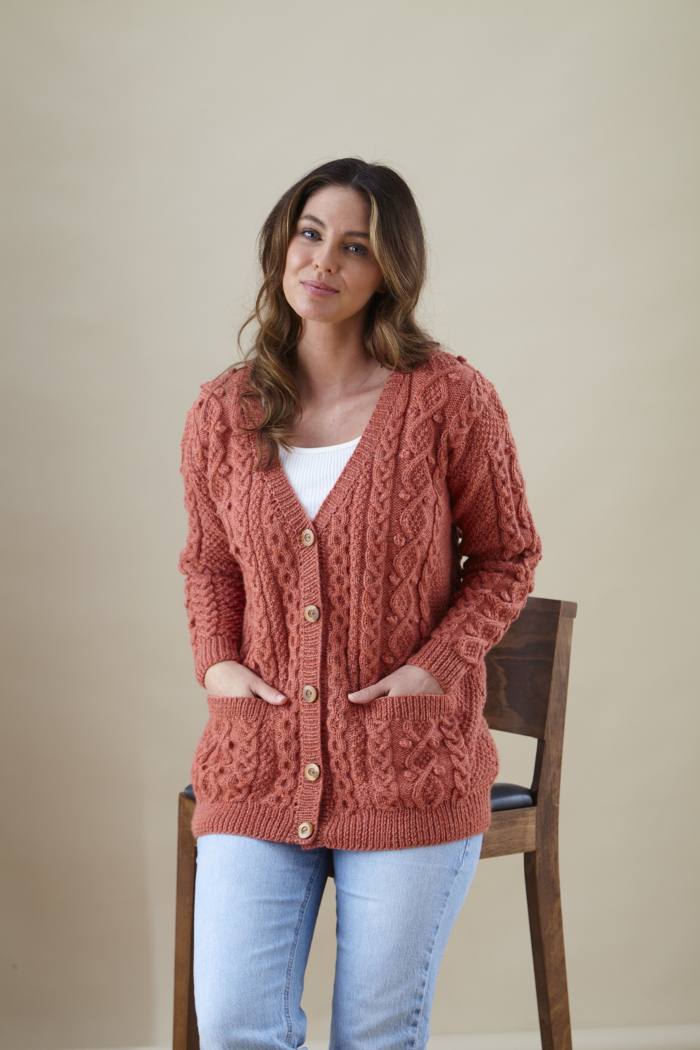 King Cole Merino Blend DK Cardigan and Waistcoat Pattern 6431