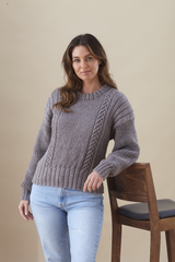 King Cole Merino Blend DK Sweater and Cardigan Pattern 6432