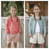King Cole Cherished 4-Ply Cardigan and Top Pattern 6434