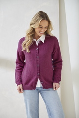King Cole Luxury Merino DK Sweater and Cardigan Pattern 6437