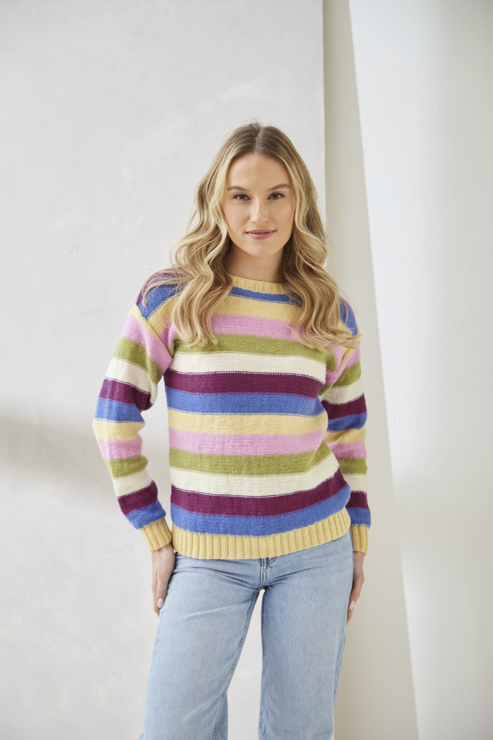 King Cole Luxury Merino DK Sweater and Cardigan Pattern 6437