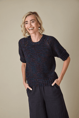 King Cole Firefly Aran Sweater and Cardigan Pattern 6444