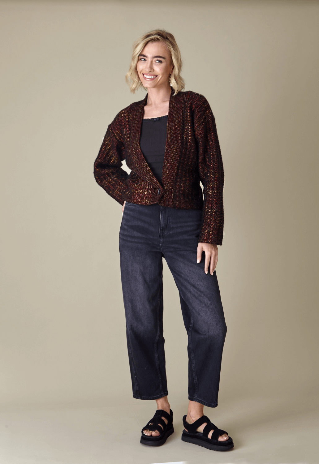 King Cole Firefly Aran Sweater and Cardigan Pattern 6446