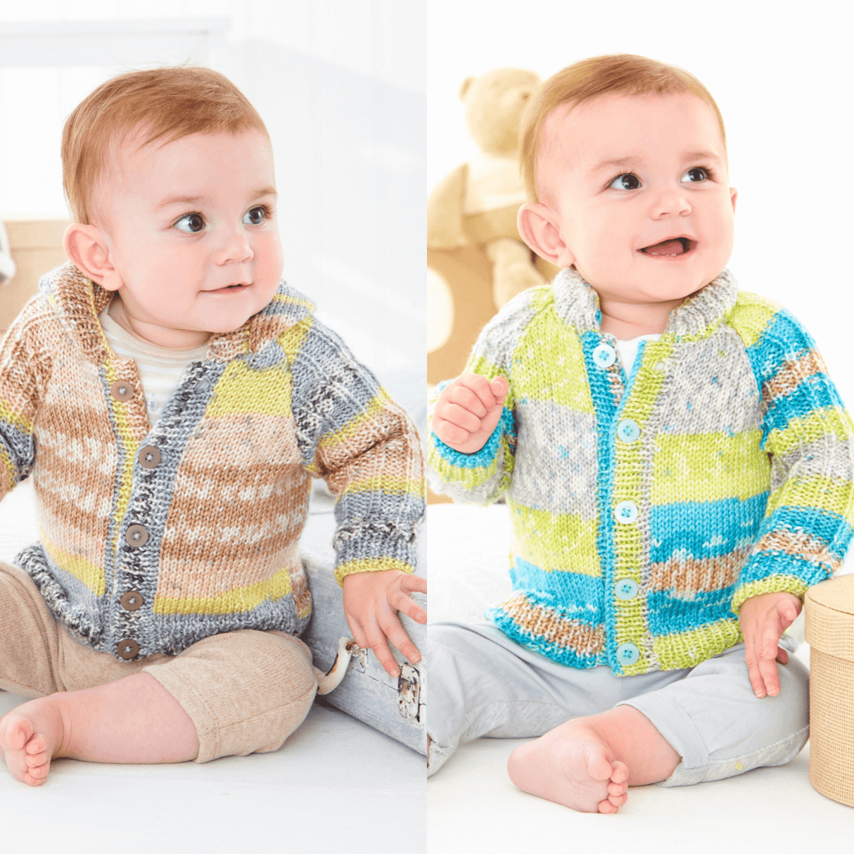King Cole Cartamodello Per Maglioni Bambini N. 6023 - Felpa Con Cappuccio E Corona - Tema Incoronazione Re