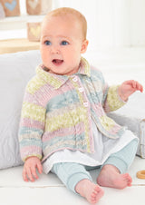 King Cole Fjord Baby DK Coats Pattern 6464