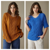 King Cole Cottonsoft DK Sweater and Top Pattern 6471