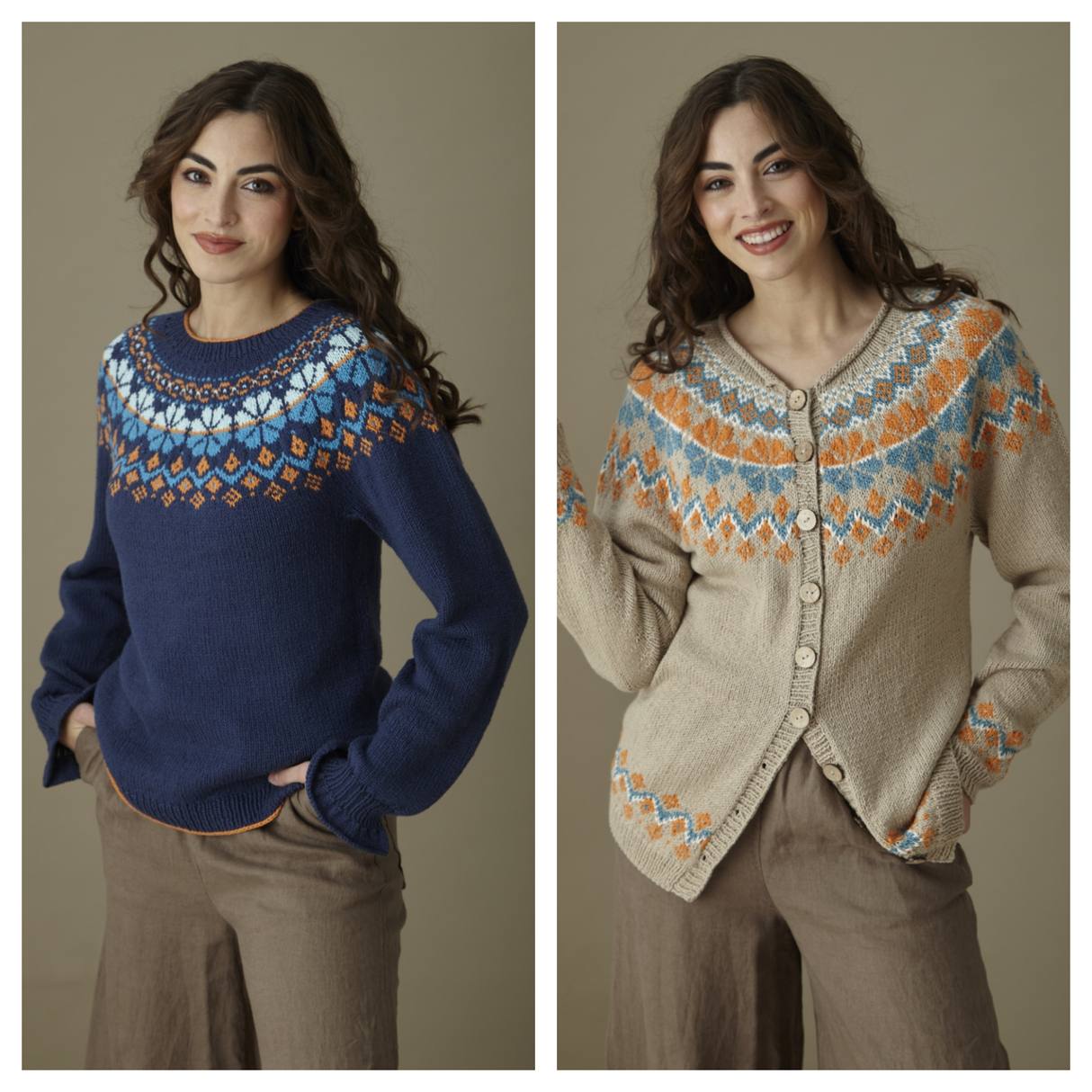 King Cole Finesse Cotton Silk DK Sweater and Cardigan Pattern 6473