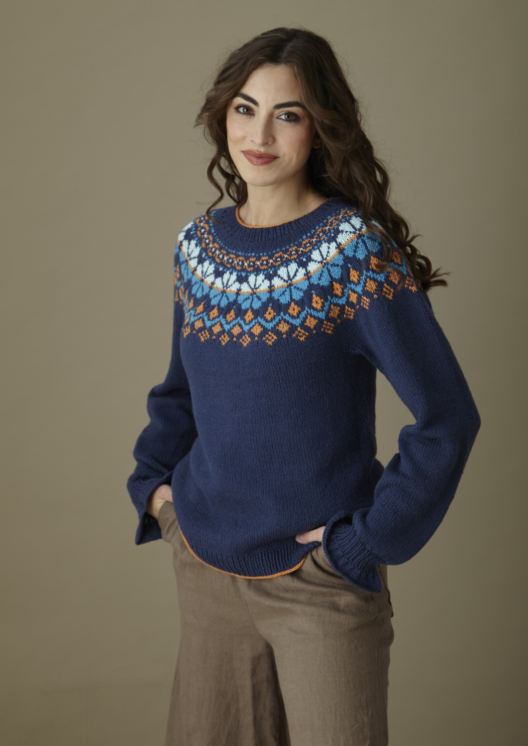 King Cole Finesse Cotton Silk DK Sweater and Cardigan Pattern 6473