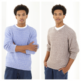 King Cole Simply Denim DK Sweaters Pattern 6476