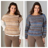 King Cole Flair Chunky Sweater and Top Pattern 6479