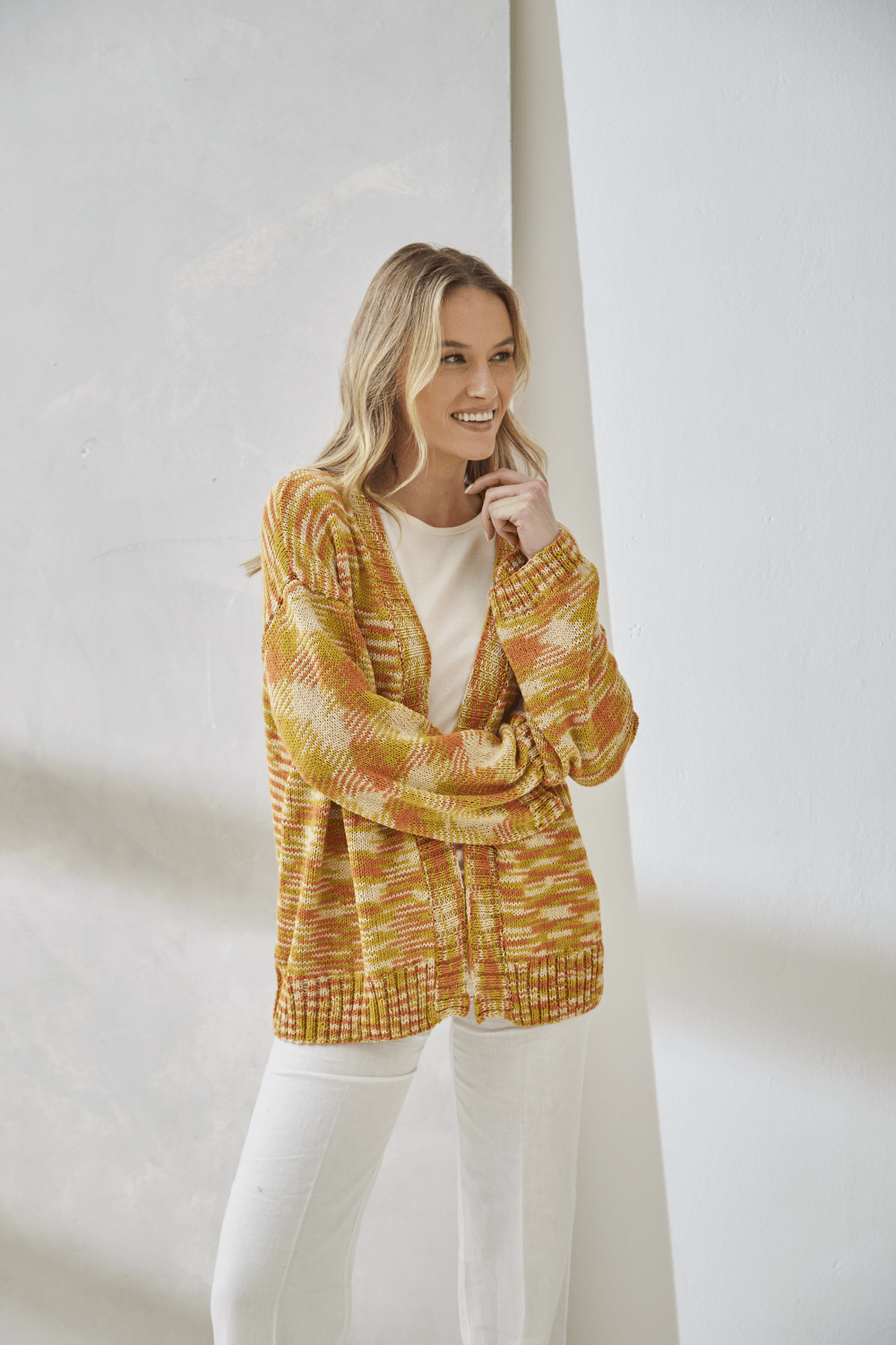 King Cole Linendale Reflections DK Cardigan and Waistcoat Pattern 6483