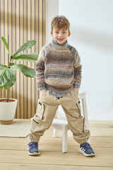 King Cole Cottagespun DK Sweaters Pattern 6493