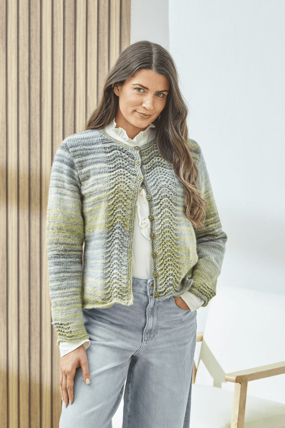 King Cole Cottagespun DK Cardigan and Waistcoat Sweaters 6496