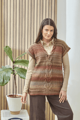 King Cole Cottagespun DK Round and V Neck Tank Tops 6497