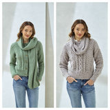 King Cole Fashion Aran Scardigans 6502