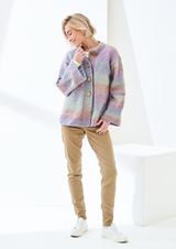 King Cole Crescendo Aran Jacket and Sweater Pattern 6506