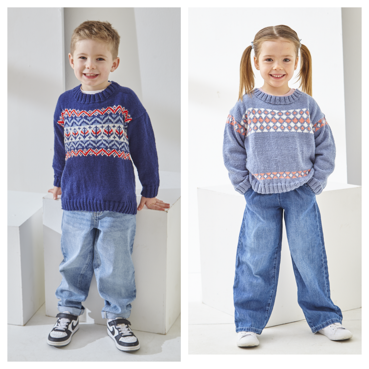 King Cole Cherished 4-Ply Sweaters Pattern 6516