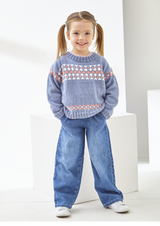 King Cole Cherished 4-Ply Sweaters Pattern 6516