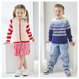 King Cole Cherished 4-Ply Sweater and Cardigan Pattern 6517
