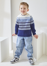 King Cole Cherished 4-Ply Sweater and Cardigan Pattern 6517
