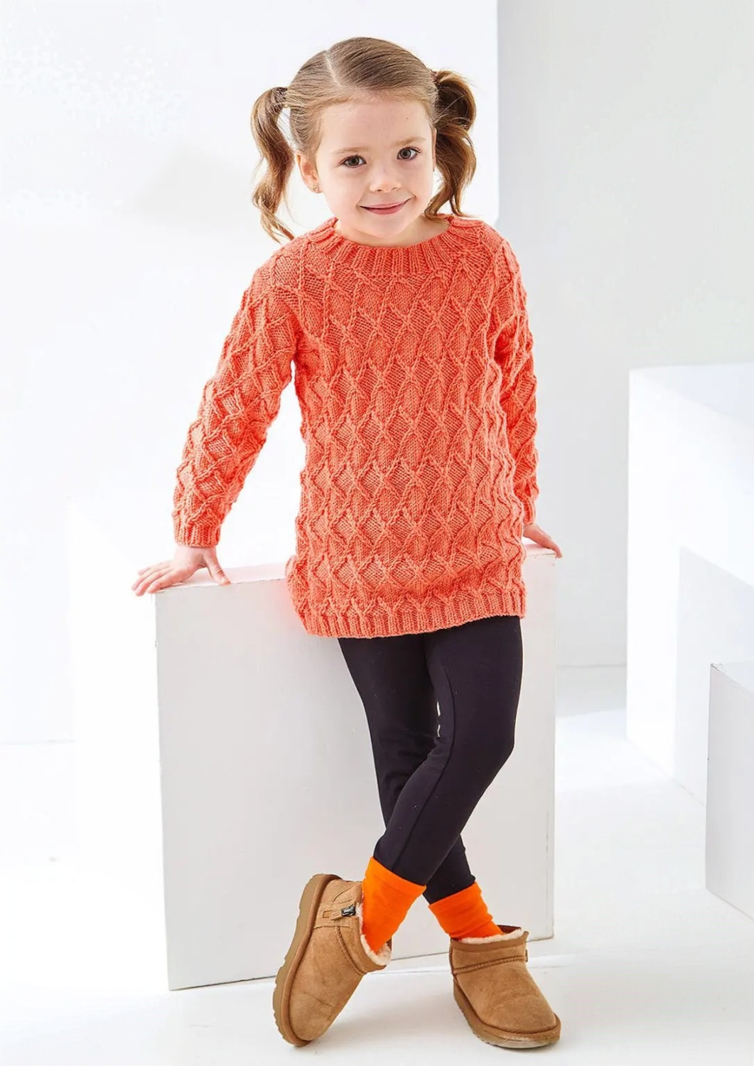 King Cole Cherished DK Cardigan and Sweater Knitting Pattern 6519