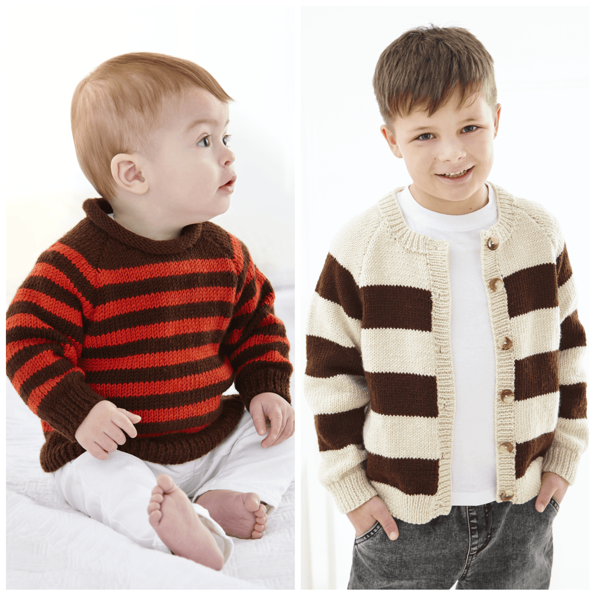 King Cole Cherished DK Sweater and Cardigan Pattern 6528