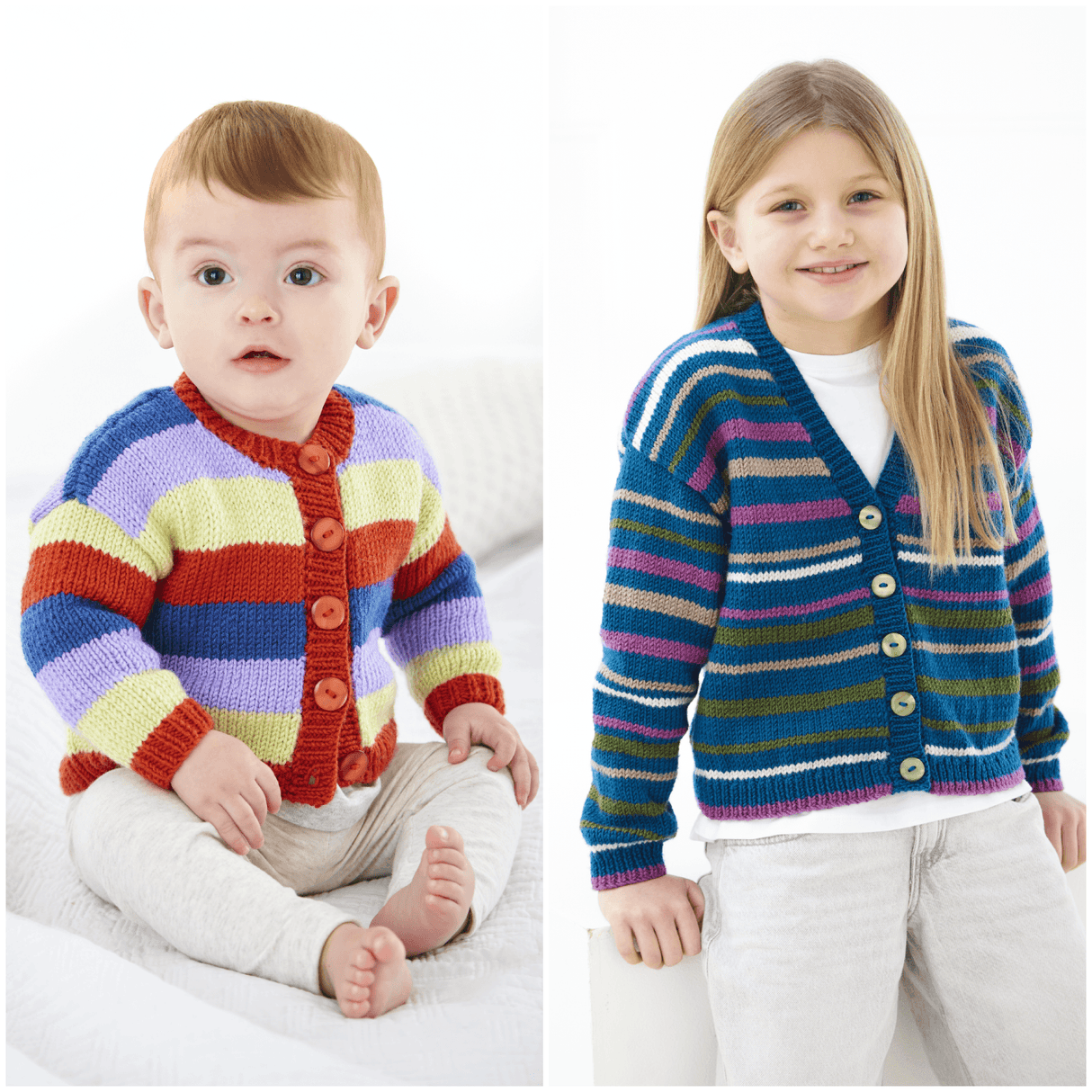King Cole Cherished DK Cardigans Pattern 6529