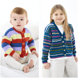 King Cole Cherished DK Cardigans Pattern 6529