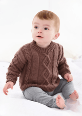 King Cole Comfort Baby DK Sweater and Slipover Pattern 6531