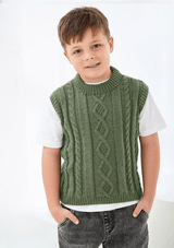 King Cole Comfort Baby DK Sweater and Slipover Pattern 6531