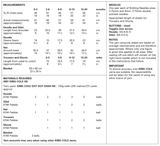 King Cole Dot Dot Dash DK Baby Set Hoodie, Gilet, Hat & Blanket Pattern 6534