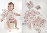 King Cole Dot Dot Dash DK Baby Set Pattern 6541